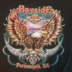 Short Sleeve Harley T-shirt, size Large